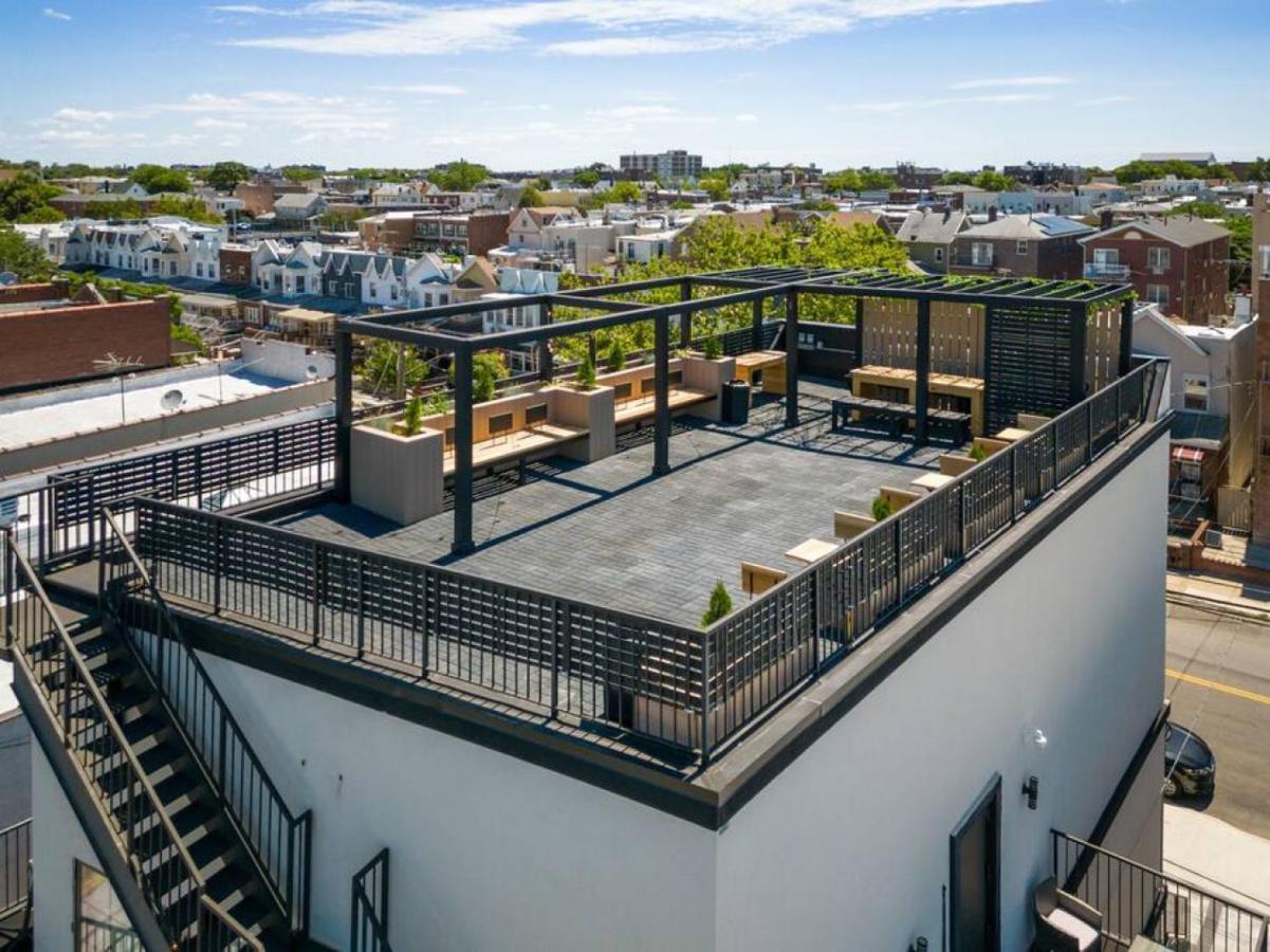 Chic Mezzanine Loft With Rooftop And Shoreline Nearby At "Brooklyn Bay Lofts" 뉴욕 외부 사진